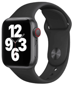 ساعت هوشمند اپل واچ سری SE 2021 مدل  40mm Aluminum Case with Sport silicone Band